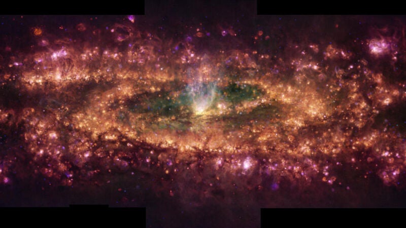 Captan la imagen en mil colores más detallada de la Galaxia del Escultor
