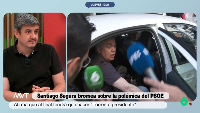 Alfonso Pérez Medina, tras hablar Santiago Segura de la corrupción y 'Torrente': "¿Sabéis dónde nació Ábalos...?