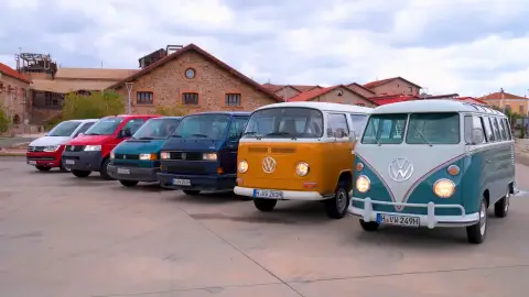 Diferentes modelos del Volkswagen T1 Diferentes modelos del Volkswagen T1
