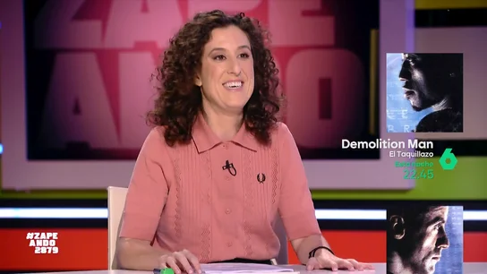 Laura del Val se estrena como zapeadora: "Estás para robar panderetas" La cómica se une al equipo de zapeadores. Laura no ha podido disimular sus nervios. "Me han dicho 'vete al baño antes de empezar'. ¿Lo he hecho? No", comparte con sus compañeros.
