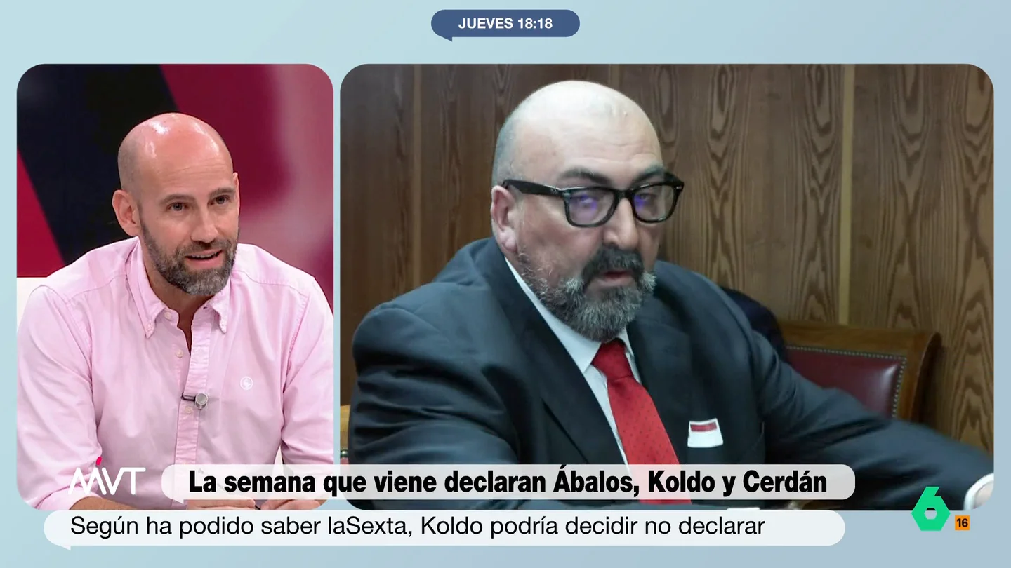 Gonzalo Miró, sobre Koldo, Ábalos y Cerdán: "Me parece poético que se despellejen y al final caigan por sus propias grabaciones" Gonzalo Miró, sobre Koldo, Ábalos y Cerdán: "Me parece poético que se despellejen y al final caigan por sus propias grabaciones"