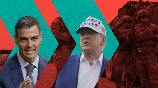 Sánchez desata un choque internacional con Trump al rechazar subir el gasto militar al 5% como miembro de la OTAN. Sánchez desata un choque internacional con Trump al rechazar subir el gasto militar al 5% como miembro de la OTAN.