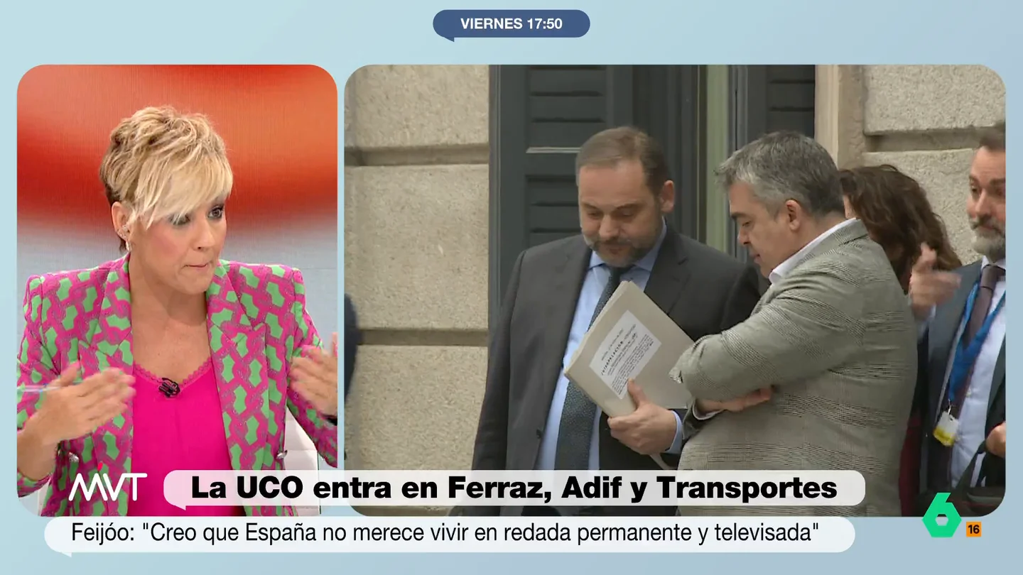 El enfado de Cristina Pardo El enfado de Cristina Pardo