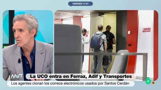Ramoncín, muy claro: "La UCO no ha entrado a registrar la sede, sino a por una cosa muy concreta" Ramoncín, muy claro: "La UCO no ha entrado a registrar la sede, sino a por una cosa muy concreta"