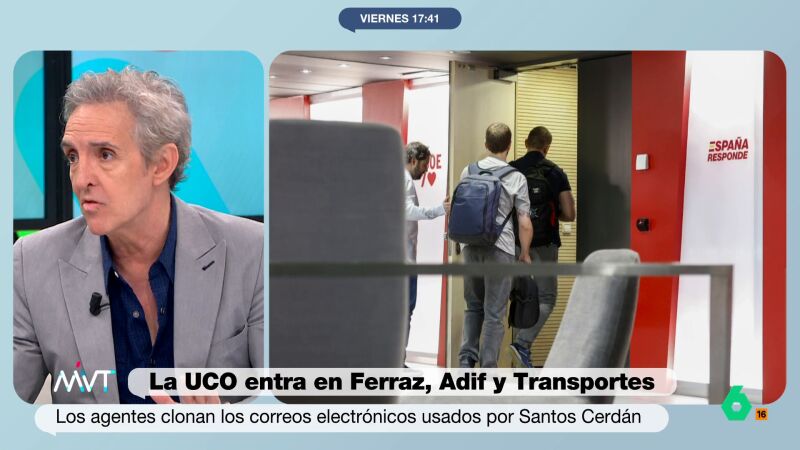 Ramoncín, muy claro: "La UCO no ha entrado a registrar la sede, sino a por una cosa muy concreta"