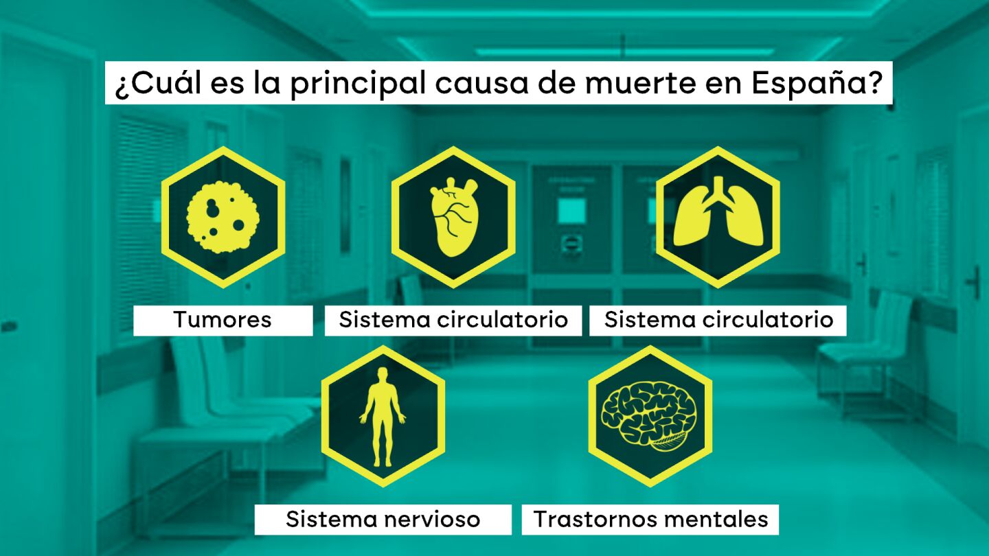 ¿Cuál es la principal causa de muerte en España?