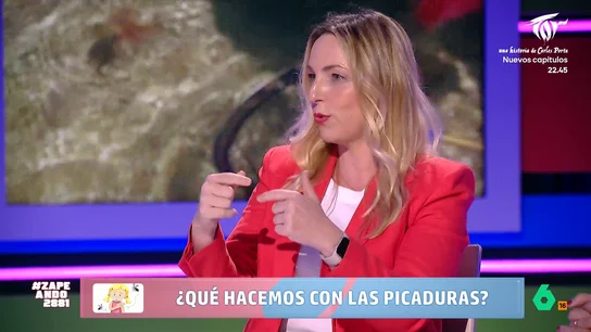 La pediatra Lucía Galán desmonta el mito de las picaduras de medusa: "Ni pipí, ni vinagre, ni amoníaco, ni agua mineral" Lucía Galán explica cómo debemos actuar cuando nosotros o nuestros hijos reciben una picadura de medusa. En este vídeo desmonta el mito de orinarse encima y muestra cómo habría que quitarse los restos de tentáculos.