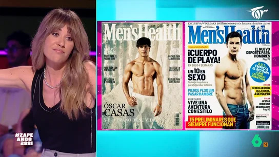 María Gómez compara las portadas de los hermanos Casas en 'Men's Health': "Me quedo con la de Mario, me parece más educativa" María Gómez compara las portadas de los hermanos Casas en 'Men's Health': "Me quedo con la de Mario, me parece más educativa"