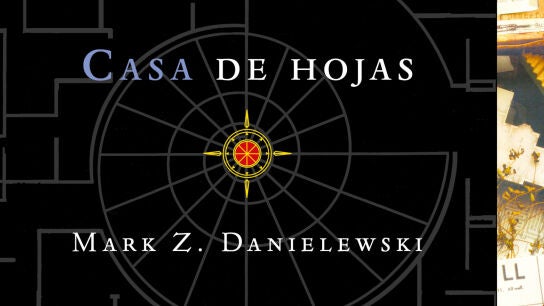 Detalle de la cubierta de 'Casa de hojas', de Mark Z. Danielewski