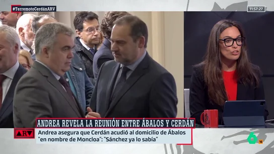 García Aller recalca que es importante saber "si cuando Santos Cerdán ofrecía trabajo a Ábalos, Moncloa lo sabía" García Aller recalca que es importante saber "si cuando Santos Cerdán ofrecía trabajo a Ábalos, Moncloa lo sabía"