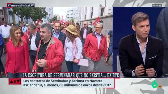 Pablo Pombo, sobre la escritura de Servinabar: "Este documento es la pistola humeante de la presunta organización criminal que señala el informe de la UCO" Pablo Pombo, sobre la escritura de Servinabar: "Este documento es la pistola humeante de la presunta organización criminal que señala el informe de la UCO"