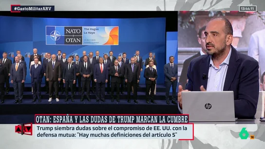 Mario Saavedra señala el trasfondo del debate sobre el 5% en defensa: "Tenían que salvar a la OTAN, por eso el servilismo de Rutte" Mario Saavedra señala el trasfondo del debate sobre el 5% en defensa: "Tenían que salvar a la OTAN, por eso el servilismo de Rutte"