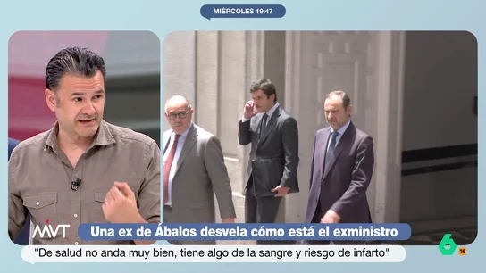 Iñaki López, sobre el 'enfado' de la ex de Ábalos con Anaís por pasear a su perro: "Dice que lo tienen en custodia compartida" Iñaki López, sobre el 'enfado' de la ex de Ábalos con Anaís por pasear a su perro: "Dice que lo tienen en custodia compartida"