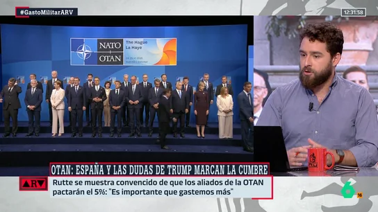 Blas Moreno, sobre el 5% en gasto militar: "Es un disparate. Solo países que están en guerra lo pagan" Blas Moreno, sobre el 5% en gasto militar: "Es un disparate. Solo países que están en guerra lo pagan"