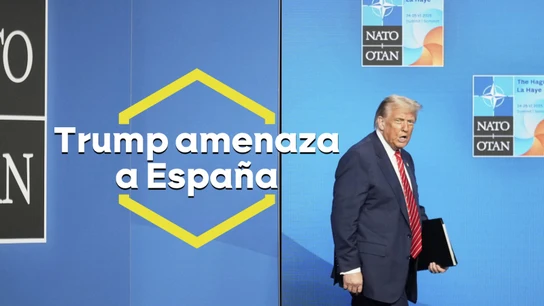 Trump amenaza a España con represalias comerciales: "Les vamos a hacer pagar el doble" Trump amenaza a España con represalias comerciales: "Les vamos a hacer pagar el doble"