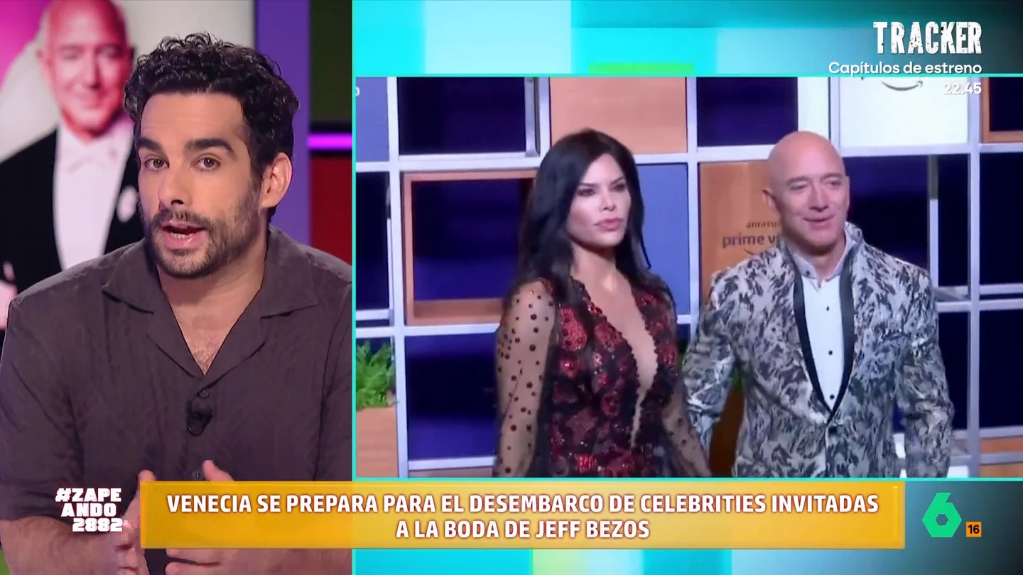 Sanguino, sobre la fiesta de la espuma de Jeff Bezos: "Por mucho dinero que tengas, al final te diviertes igual que en Fuenlabrada" Sanguino, sobre la fiesta de la espuma de Jeff Bezos: "Por mucho dinero que tengas, al final te diviertes igual que en Fuenlabrada"