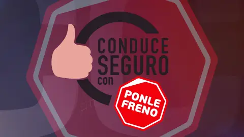 Ilustración de "Conduce Seguro con Ponle Freno" Ilustración de "Conduce Seguro con Ponle Freno"