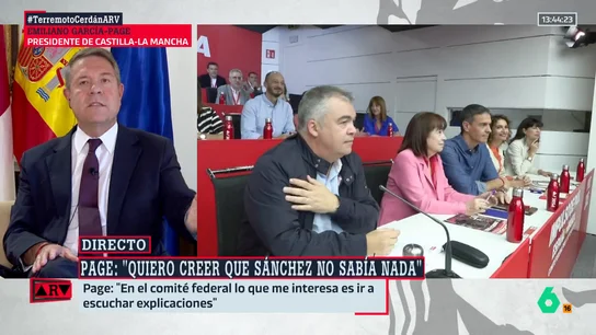 Page, sobre el caso Koldo Page, sobre el caso Koldo