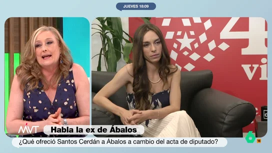 Elisa Beni cree que Andrea de la Torre, ex de Ábalos, "está hablando por boca de él": "Es un encargo" De la Torre ha afirmado, en una nueva entrevista, que fue testigo de la reunión entre Santos Cerdán y el exministro socialista. Además, también ha hablado sobre la relación el Ábalos con Pedro Sánchez.