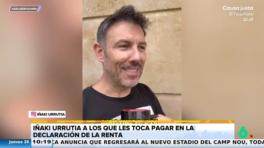 Iñaki Urrutia, a los que les toca pagar en la declaración de la renta: "Luego salen Koldo, Ábalos y un montón de chorizos de este país y..." Iñaki Urrutia, a los que les toca pagar en la declaración de la renta: "Luego salen Koldo, Ábalos y un montón de chorizos de este país y..."