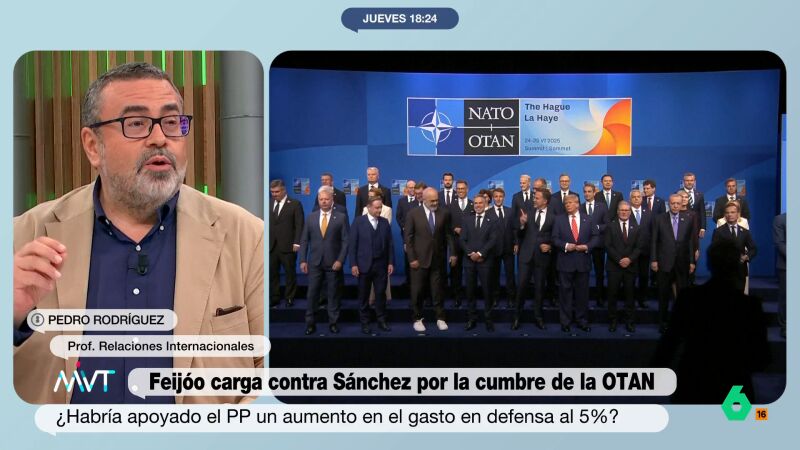 Pedro Rodríguez, sobre la cumbre de la OTAN: "Estamos en la democracia del peloteo"
