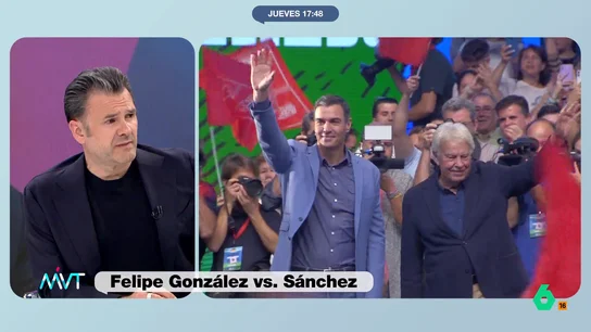 Iñaki López, tras las críticas de Felipe González: "Hay alguien más enfadado con Sánchez que Donald Trump" Iñaki López, tras las críticas de Felipe González: "Hay alguien más enfadado con Sánchez que Donald Trump"