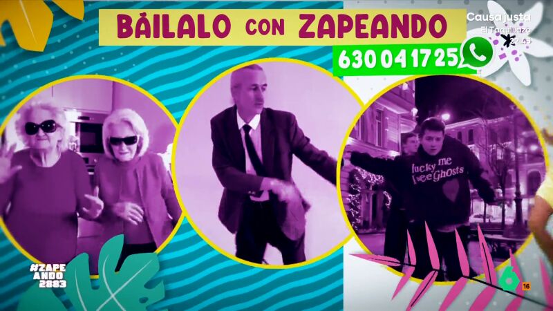 Participa en el nuevo concurso de Zapeando con el que puedes ganar 500 euros: 'Báilalo con Zapeando'
