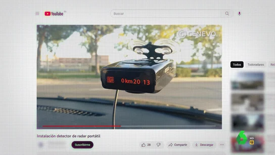 "No quiero que en mi empresa lo sepan": la confesión de un comercial con un detector ilegal de radares en el coche "No quiero que en mi empresa lo sepan": la confesión de un comercial con un detector ilegal de radares en el coche