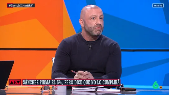 Rafa López destaca que en la cumbre de la OTAN vemos "un juego de engaño": "A lo mejor Sánchez es más sincero que todos los demás" Rafa López destaca que en la cumbre de la OTAN vemos "un juego de engaño": "A lo mejor Sánchez es más sincero que todos los demás"