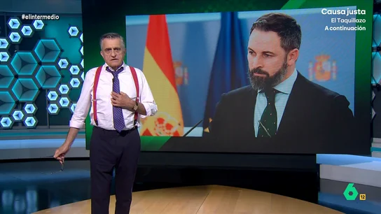 Wyoming critica el falso patriotismo de Vox con Trump: "Si Franco levantara la cabeza, tiraría de las orejas a sus herederos ideológicos" "No se entiende que estos supuestos defensores de la patria ni se inmuten cuando escuchamos al líder de Occidente amenazar nuestra economía, nuestras empresas y los puestos de trabajo de nuestros compatriotas", comenta Wyoming en este vídeo.