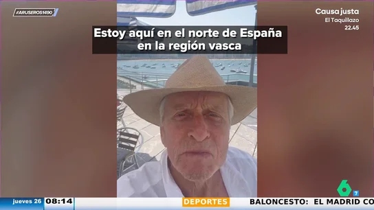 Michael Douglas Michael Douglas, enamorado de San Sebastián: "Buenos días, España, aquí en el norte"