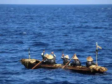 La migración paleolítica entre islas de Asia Oriental pudo realizarse en canoa La migración paleolítica entre islas de Asia Oriental pudo realizarse en canoa