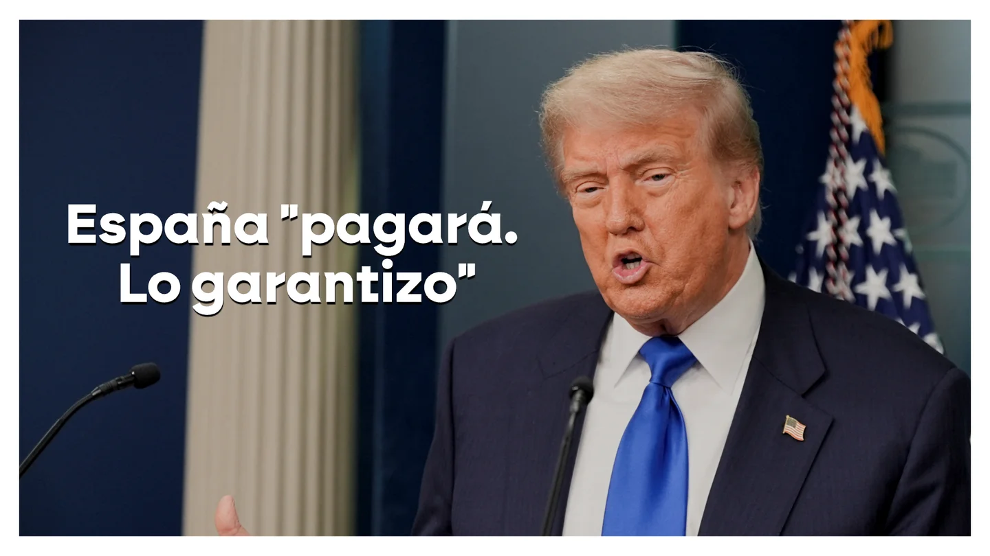 A Trump no se le olvida el desafío de España y asegura que dedicará el 5% de su PIB a defensa A Trump no se le olvida el desafío de España y asegura que dedicará el 5% de su PIB a defensa