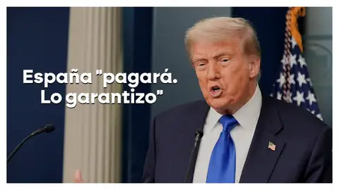 A Trump no se le olvida el desafío de España y asegura que dedicará el 5% de su PIB a defensa A Trump no se le olvida el desafío de España y asegura que dedicará el 5% de su PIB a defensa
