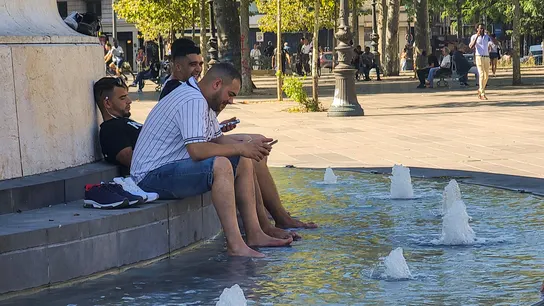 La primera ola de calor del verano La primera ola de calor del verano