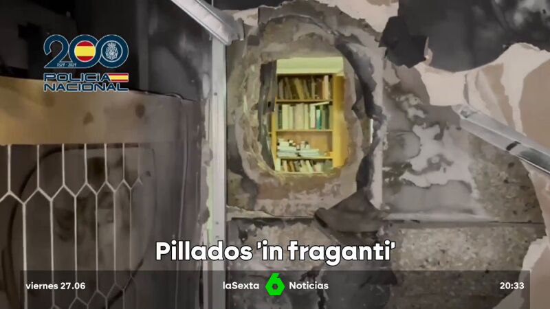 Pillados 'in fraganti'