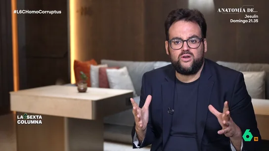 Monrosi analiza el papel de Leire Diez en la trama de Santos Cerdán: "Básicamente le ayuda para engañar un rato más a Sánchez" laSexta Columna analiza la relación entre Leire Díez, la presunta 'fontanera' de Ferraz, y Santos Cerdán. En este vídeo, Esteban Urreiztieta desvela cómo fue su tensa reunión con Koldo García cuando amenazó con tirar de la manta.