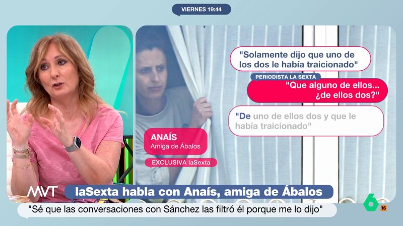 Mayte Alcaraz: "La corrupción nunca se hubiera podido producir si Ábalos no hubiera dirigido el ministerio de Transportes"