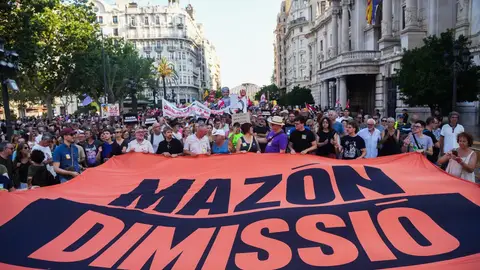 Las víctimas de la DANA toman las calles de Valencia por octava vez Las víctimas de la DANA toman las calles de Valencia por octava vez