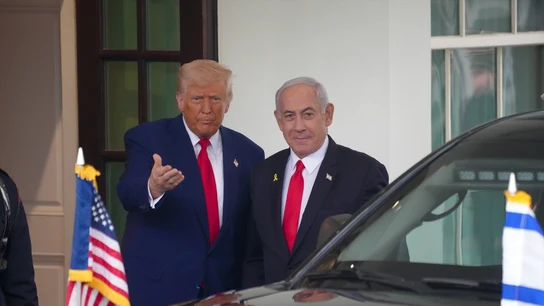 Trump respalda a Netanyahu y exige que no sea juzgado Trump respalda a Netanyahu y exige que no sea juzgado