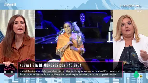 Pilar Vidal explica en qué situación se encuentra Isabel Pantoja tras aparecer en la lista de morosos con Hacienda Pilar Vidal explica en qué situación se encuentra Isabel Pantoja tras aparecer en la lista de morosos con Hacienda