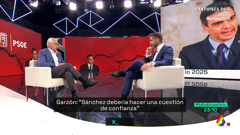 Baltasar Garzón reconoce que se cree a Pedro Sánchez
