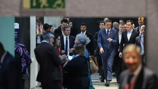 Pedro Sánchez en la cumbre de la ONU de Sevilla. Pedro Sánchez en la cumbre de la ONU de Sevilla.