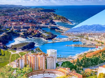 Málaga vs Llanes, votación al mejor destino de verano de España Málaga vs Llanes, votación al mejor destino de verano de España