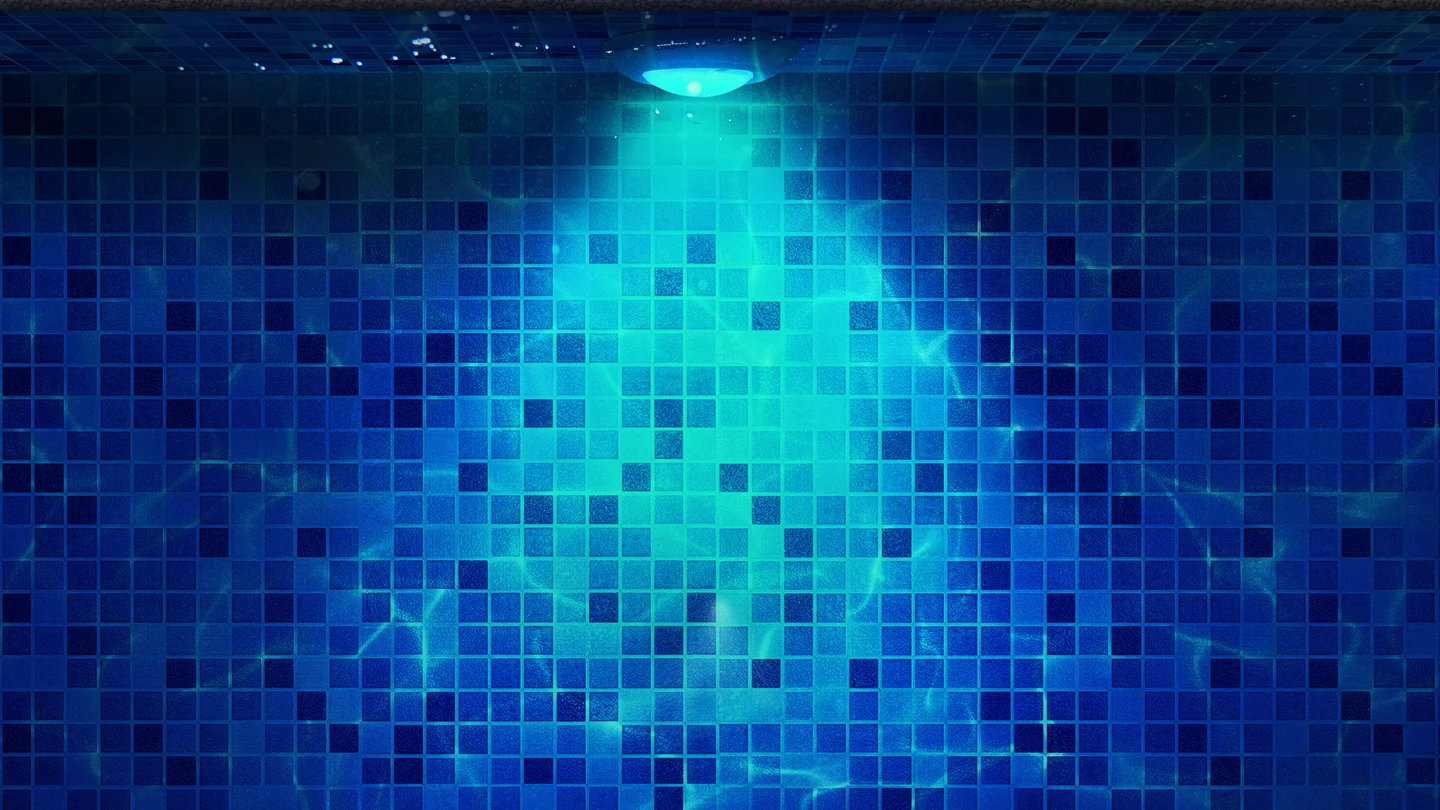 Piscina de noche Piscina de noche