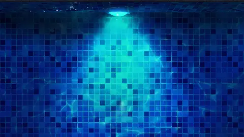 Piscina de noche Piscina de noche