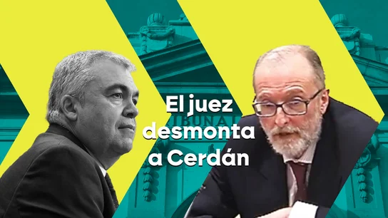 El juez Leopoldo Puente desmonta a Santos Cerdán. El juez Leopoldo Puente desmonta a Santos Cerdán.