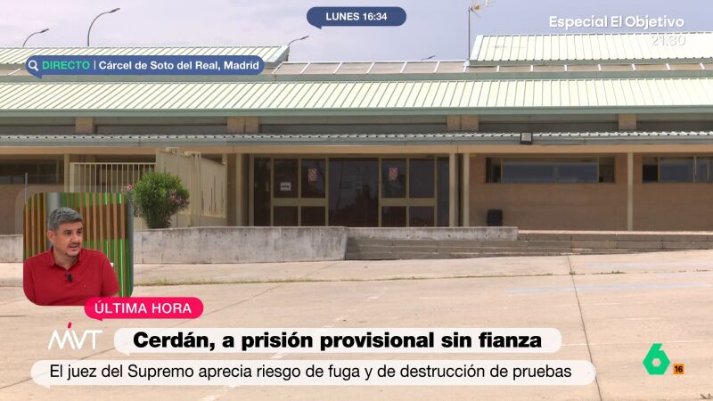 Alfonso Pérez Medina: "Santos Cerdán es un tipo que va a aguantar relativamente bien el ingreso en prisión"