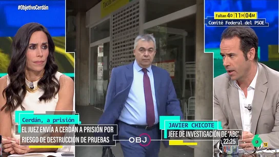 Javier Chicote: "Santos Cerdán no se esperaba que del Tribunal Supremo iba a ir a Soto del Real" El periodista habló con el exmilitante socialista, a través de mensajes, el pasado 18 de junio y esté le comunicó que, después de declarar en el Supremo, hablaría con la prensa.