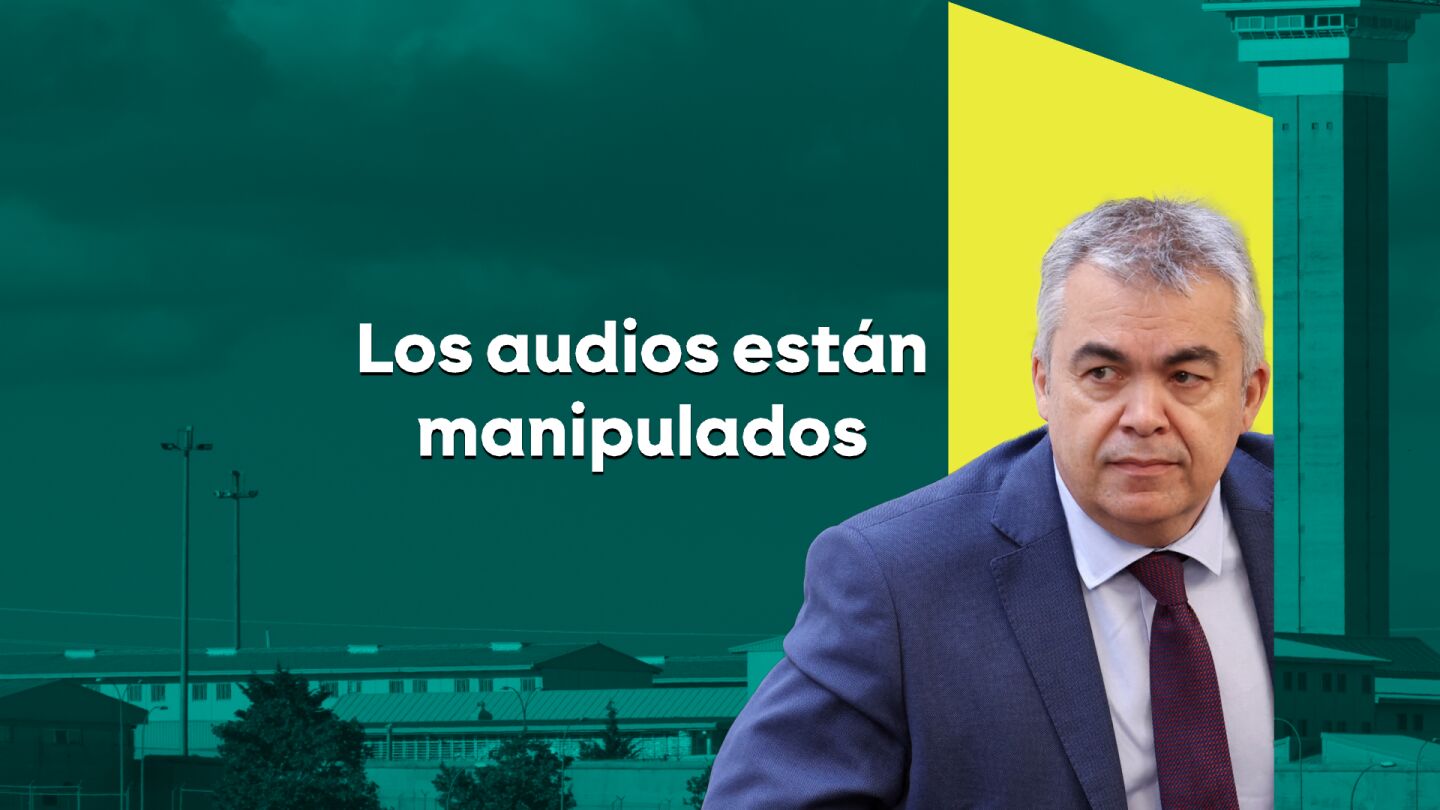 Santos Cerdán sostiene que los audios están manipulados.